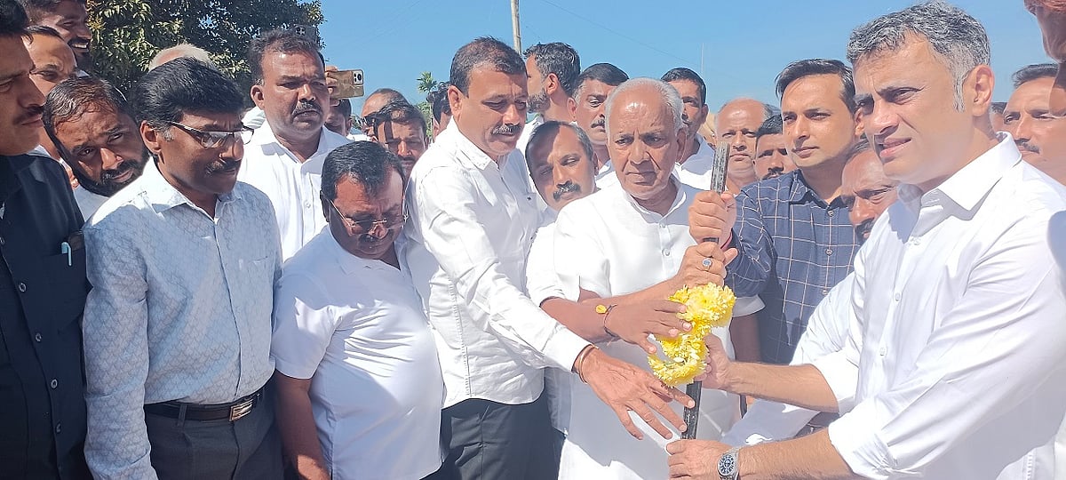 ವಿರಾಜಪೇಟೆ: ₹120 ಕೋಟಿ ಮೊತ್ತದ ಕಾಮಗಾರಿಗೆ ಭೂಮಿಪೂಜೆ