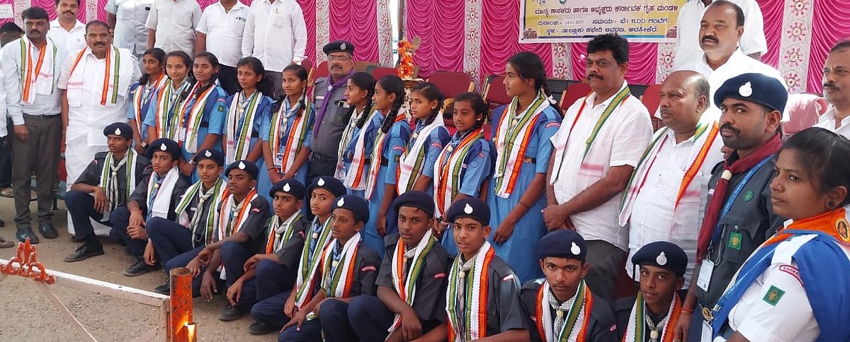 ಅರಸೀಕೆರೆ: ಡೈಮಂಡ್ ಜ್ಯುಬಿಲಿ ಜಾಂಬೂರಿಗೆ ತಾಲ್ಲೂಕಿನ ವಿದ್ಯಾರ್ಥಿಗಳು