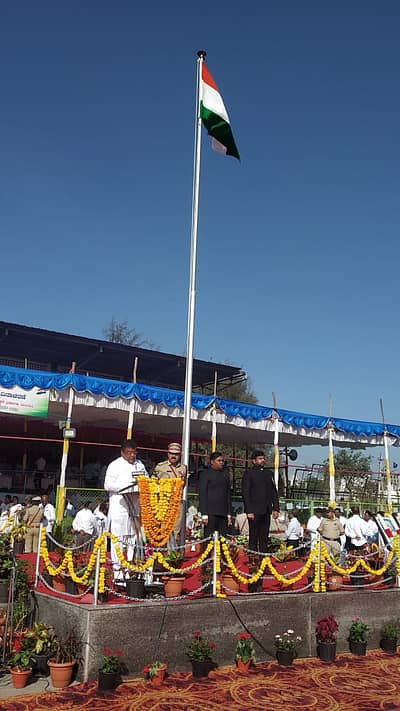 ವಿಜಯಪುರದಲ್ಲಿ ಧ್ವಜಾರೋಹಣ ಮಾಡಿದ ಸಚಿವ ಎಂ.ಬಿ.ಪಾಟೀಲ 