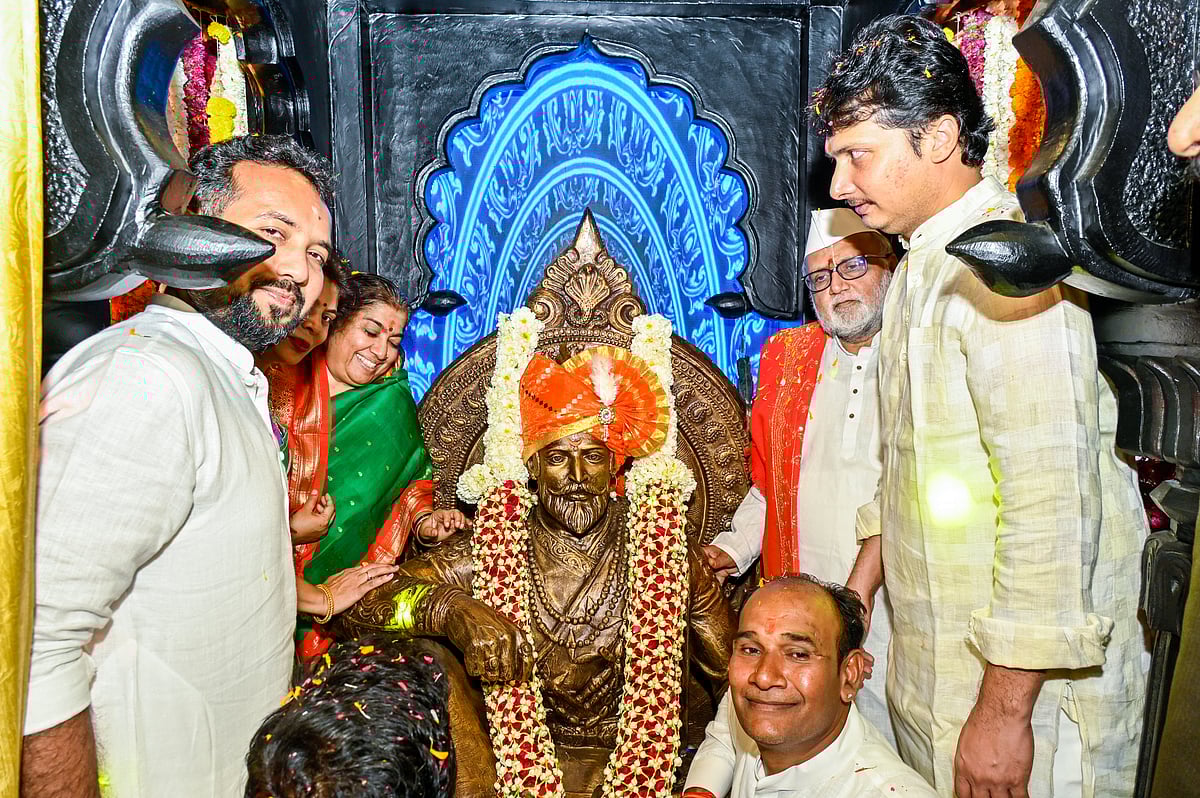 ಕಲಬುರಗಿ: ಶಿವಾಜಿ ಮೂರ್ತಿ ಅನಾವರಣ ಸಡಗರ