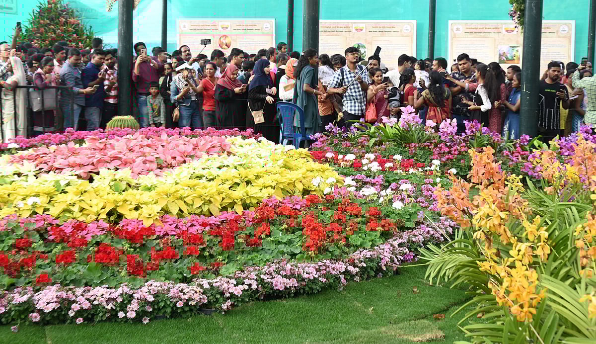 ಲಾಲ್‌ಬಾಗ್‌ ಫಲಪುಷ್ಪ ಪ್ರದರ್ಶನ: 1.17 ಲಕ್ಷ ಜನ ಭೇಟಿ 