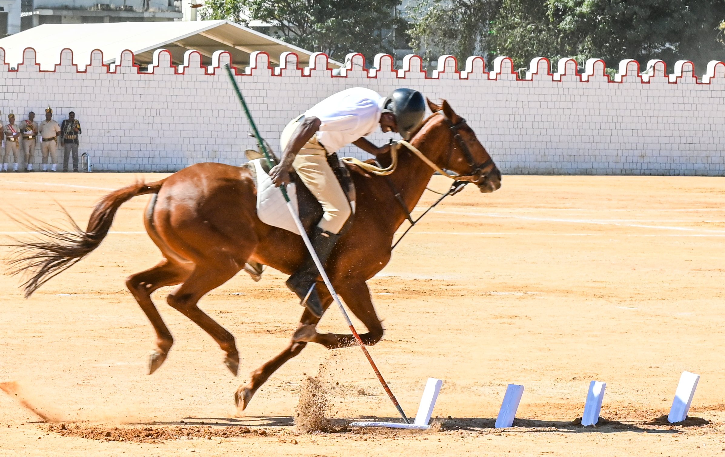 ಮೈಸೂರು ಕೆ.ಎ.ಆರ್.ಪಿ ಮೌಂಟೆಡ್ ಪೊಲೀಸ್ ತಂಡ