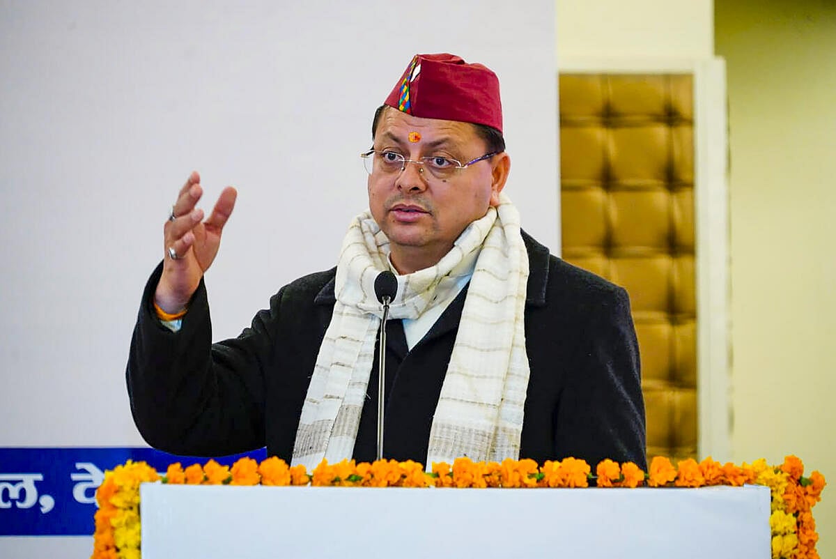 ಏಕರೂಪ ನಾಗರಿಕ ಸಂಹಿತೆ ಸಾಮರಸ್ಯ ಸಮಾಜಕ್ಕೆ ಅಡಿಪಾಯ: ಉತ್ತರಾಖಂಡ ಸಿಎಂ ಧಾಮಿ