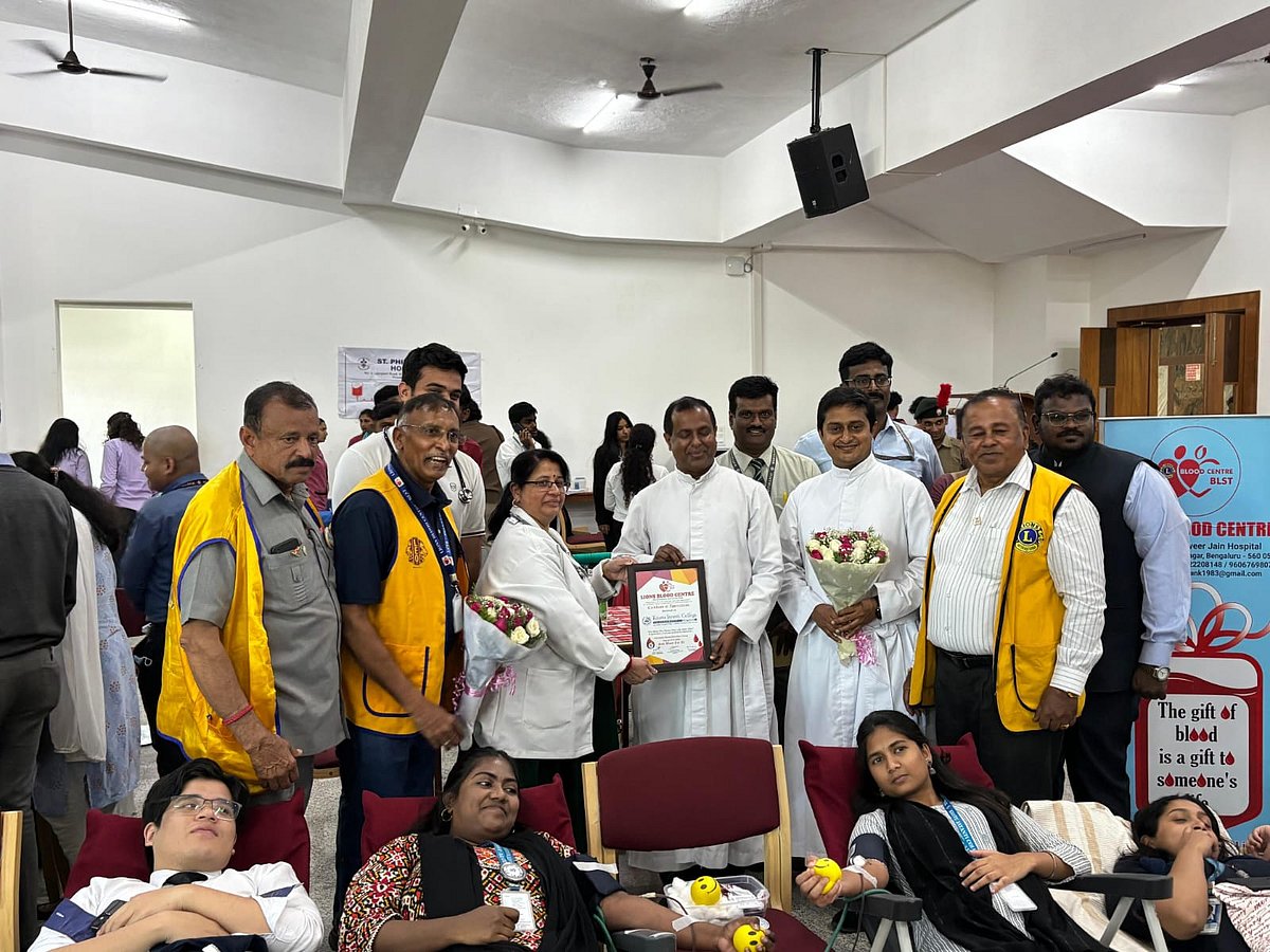 ಸ್ವಯಂ ಪ್ರೇರಿತ ರಕ್ತದಾನ ಉತ್ತೇಜಿಸುವುದೇ ಶಿಬಿರದ ಉದ್ದೇಶ: ಅಗಸ್ಟೀನ್ ಜಾರ್ಜ್‌