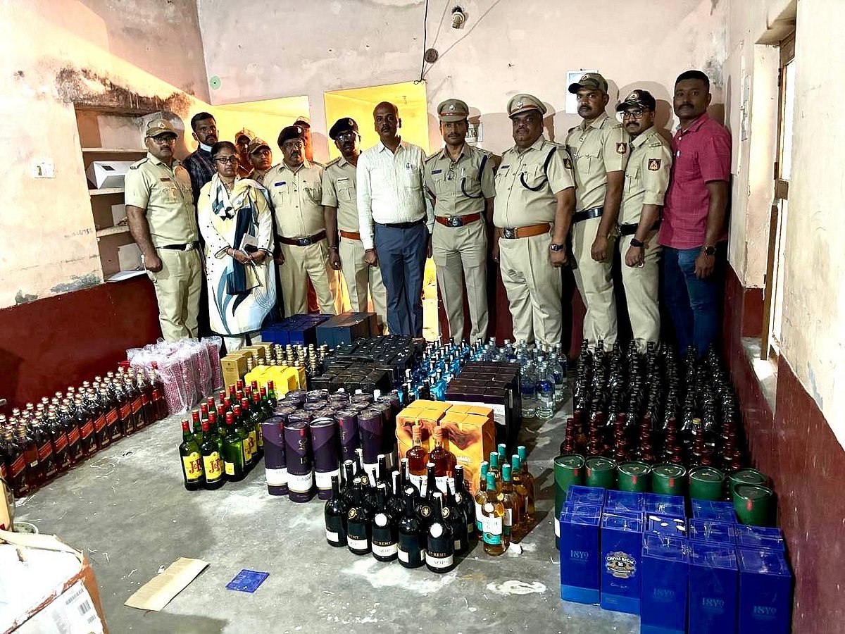 ಬೆಂಗಳೂರು | ಅಬಕಾರಿ ಪೊಲೀಸರ ಕಾರ್ಯಾಚರಣೆ:  ₹46.01 ಲಕ್ಷದ ಅಕ್ರಮ ಮದ್ಯ ವಶ