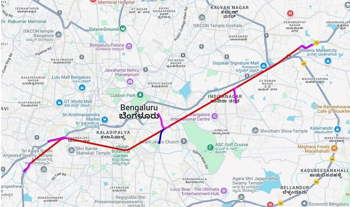 ಪೂರ್ವ–ಪಶ್ಚಿಮ ಸುರಂಗ ರಸ್ತೆಗೆ ಡಿಪಿಆರ್‌ಗೆ ಸಿದ್ಧತೆ: ₹25 ಸಾವಿರ ಕೋಟಿ ವೆಚ್ಚ