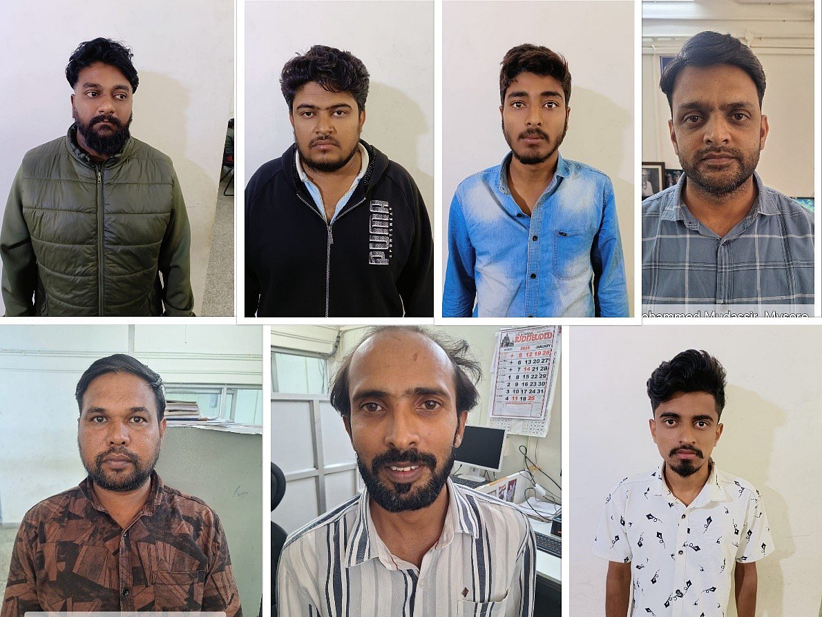 ಫೇಸ್‌ಬುಕ್‌ನಲ್ಲಿ ನಕಲಿ ಖಾತೆ ಸೃಷ್ಟಿಸಿ ವಂಚನೆ: ಮೈಸೂರಿನ ಏಳು ಮಂದಿ ಬಂಧನ 