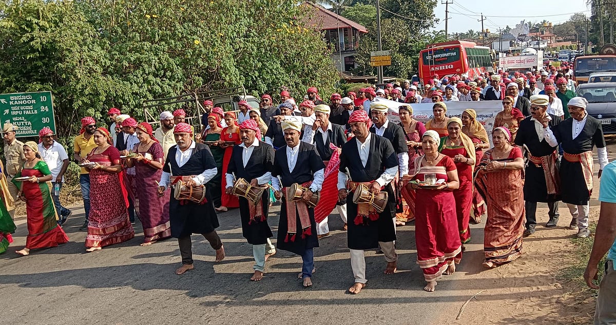 ಕೊಡವ ಸಂಸ್ಕೃತಿ ಉಳಿಸಿ ಪಾದಯಾತ್ರೆಗೆ ಹೆಚ್ಚುತ್ತಿರುವ ಜನಬೆಂಬಲ