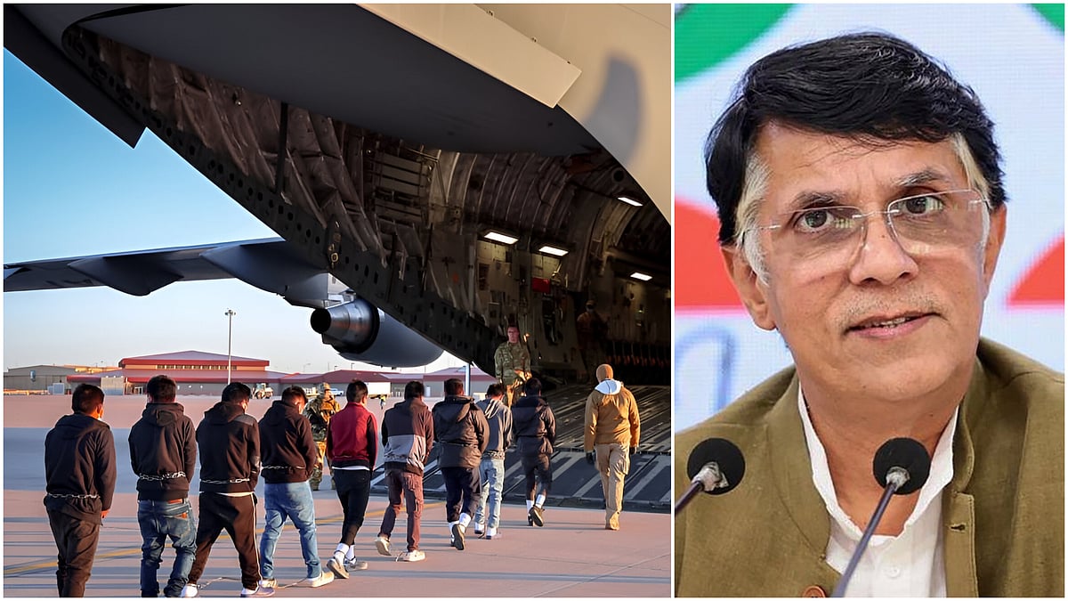 ಅಮೆರಿಕದಿಂದ ಗಡೀಪಾರಾದ ಭಾರತೀಯರ ಕೈಗೆ ಕೋಳ ಹಾಕಿ ಅವಮಾನ: ಕಾಂಗ್ರೆಸ್ ಕಿಡಿ