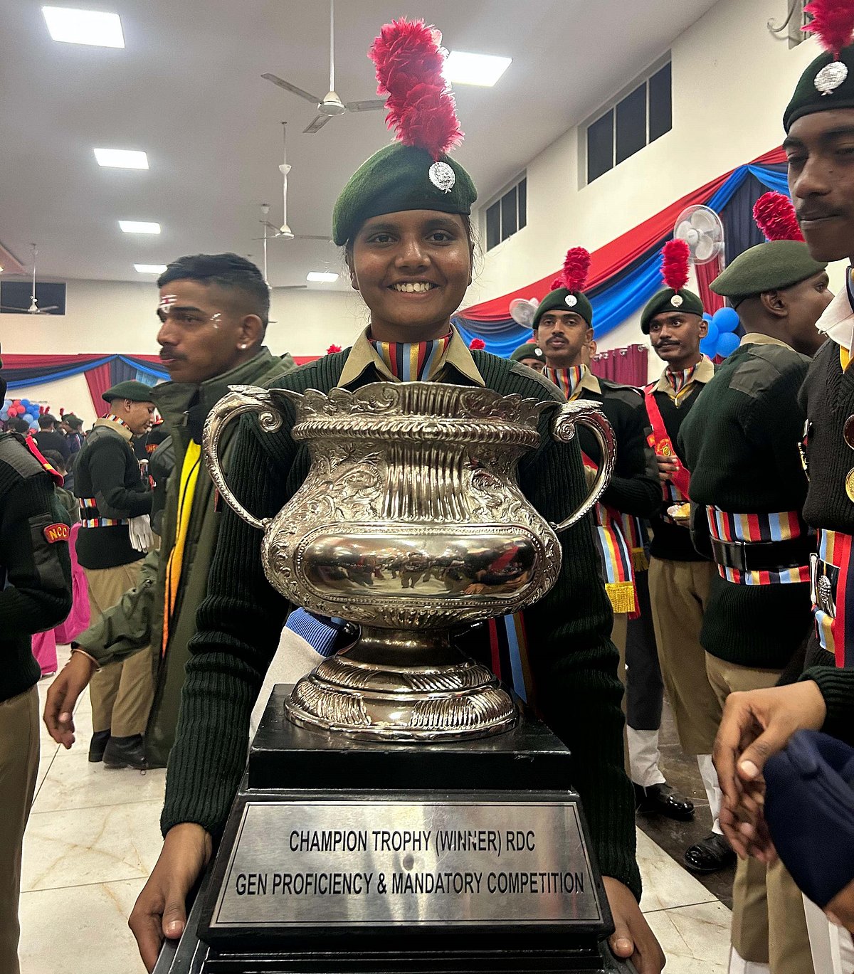 ಗಣರಾಜ್ಯೋತ್ಸವ ಪರೇಡ್‌; ಪ್ರಿಯಾಂಕಾಗೆ ಟ್ರೋಫಿ