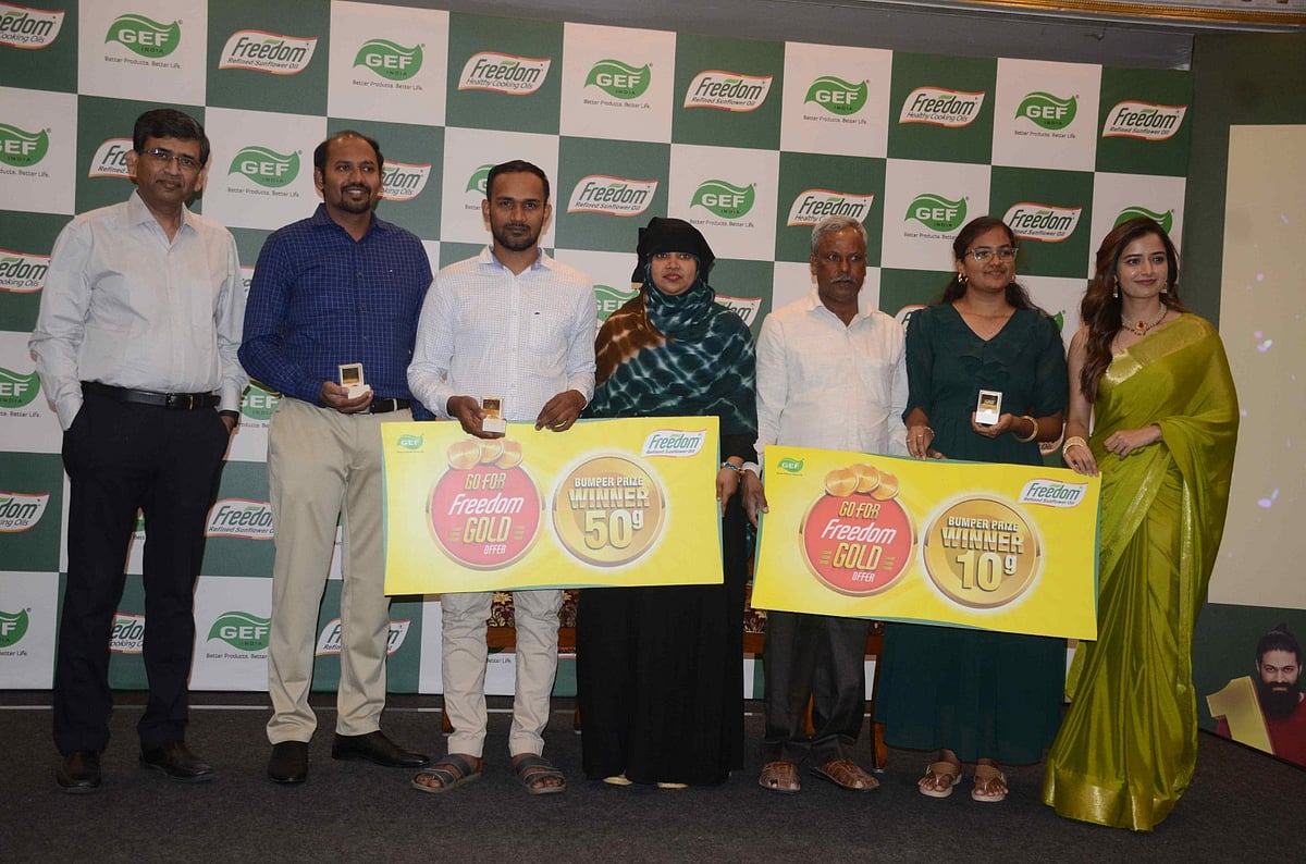 ವಿಜೇತರಿಗೆ ಫ್ರೀಡಂ ಆಯಿಲ್‌ ಸನ್ಮಾನ