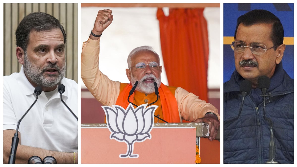 Delhi: ಬಿಜೆಪಿಗೆ ಭಾರಿ ಬಹುಮತ, ಮುಗ್ಗರಿಸಿದ ಎಎಪಿ; ಖಾತೆ ತೆರೆಯದ ಕಾಂಗ್ರೆಸ್