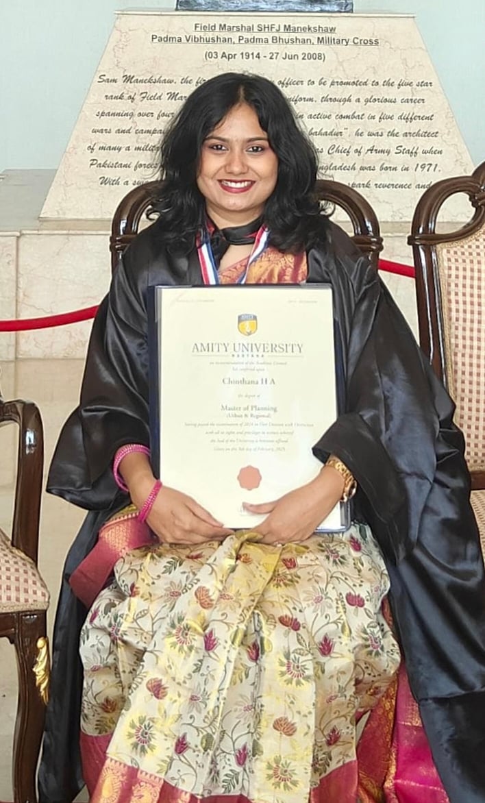 ಪ್ರಬಂಧ ಮಂಡನೆ: ಚಿಂತನಾಗೆ ಚಿನ್ನದ ಪದಕ