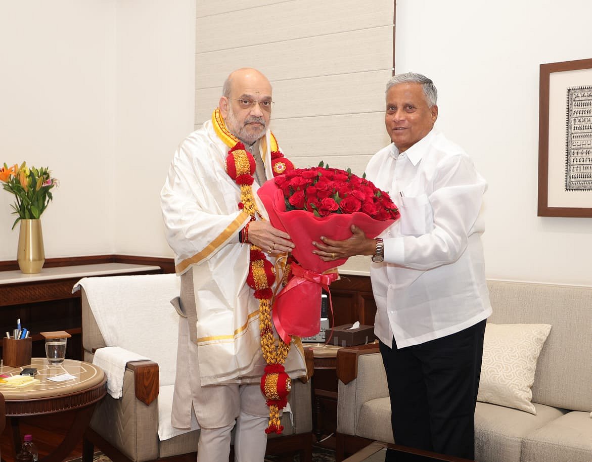 ಅಮಿತ್ ಶಾ–ಸೋಮಣ್ಣ ಭೇಟಿ: ರಾಜ್ಯ ಬಿಜೆಪಿಯಲ್ಲಿನ ಚಟುವಟಿಕೆ ಬಗ್ಗೆ ಚರ್ಚೆ