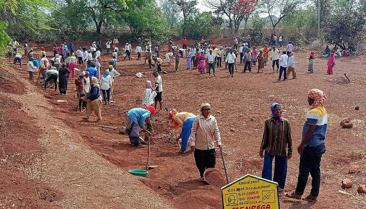 ನರೇಗಾ | ಕರ್ನಾಟಕಕ್ಕೆ ₹960 ಕೋಟಿ ಕೂಲಿ ಅನುದಾನ ಬಾಕಿ ಉಳಿಸಿಕೊಂಡ ಕೇಂದ್ರ ಸರ್ಕಾರ
