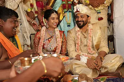 ನಟ ಡಾಲಿ ಧನಂಜಯ ಮತ್ತು ಧನ್ಯತಾ 