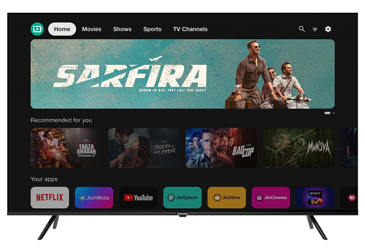 ಜಿಯೊಟೆಲಿ ಒಎಸ್ ಮೂಲಕ ಕಾರ್ಯಾಚರಿಸುವ ಮೊದಲ ಟಿವಿ ಬಿಡುಗಡೆ ಮಾಡಿದ ಥಾಮ್ಸನ್‌