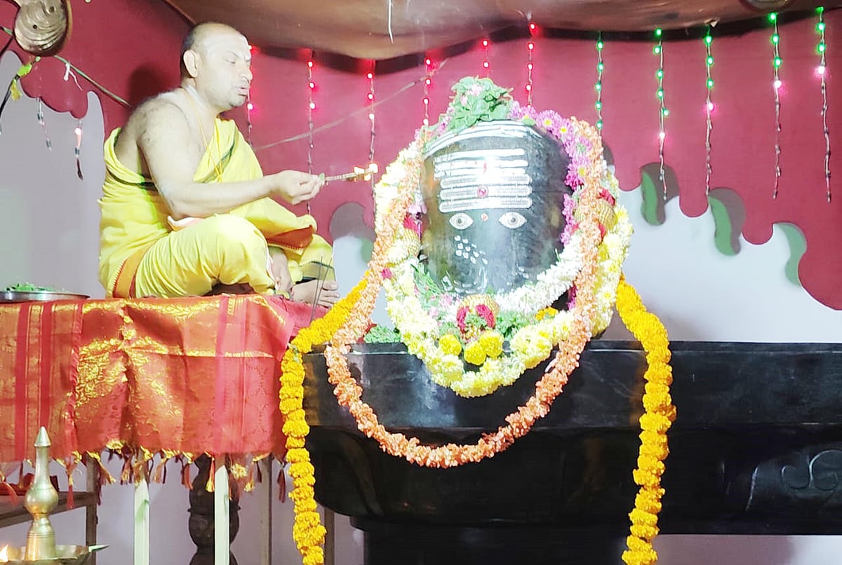 ಹಳೇಬೀಡು | ಮಹಾಶಿವರಾತ್ರಿ ವೈಭವ; ಪುಷ್ಪಗಿರಿಯಲ್ಲಿ ಶಿವನಾಮ ಸ್ಮರಣೆ