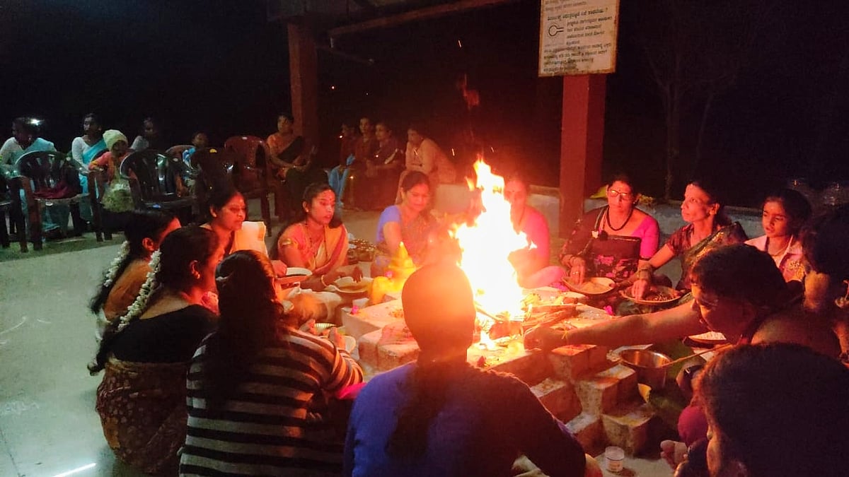ಸುಂಟಿಕೊಪ್ಪದ ವಿವಿಧೆಡೆ ಶಿವರಾತ್ರಿ ಪೂಜೆ 