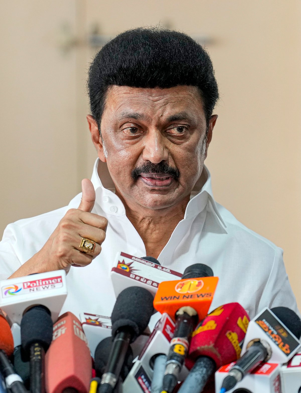 ತ್ರಿಭಾಷಾ ಸೂತ್ರದ ಹೆಸರಿನಲ್ಲಿ ಹಿಂದಿ ಹೇರಿ, ಸಂಸ್ಕೃತಕ್ಕೆ ಉತ್ತೇಜನ: ಸ್ಟಾಲಿನ್‌
