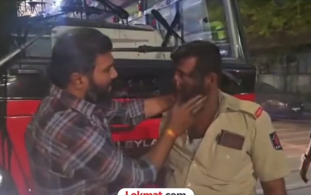 ಪುಣೆಯಲ್ಲಿ ಕಲ್ಯಾಣ ಕರ್ನಾಟಕ ಸಾರಿಗೆ ಸಂಸ್ಥೆ ಚಾಲಕನ ಮುಖಕ್ಕೆ ಮಸಿ ಬಳಿದು ಪುಂಡಾಟ