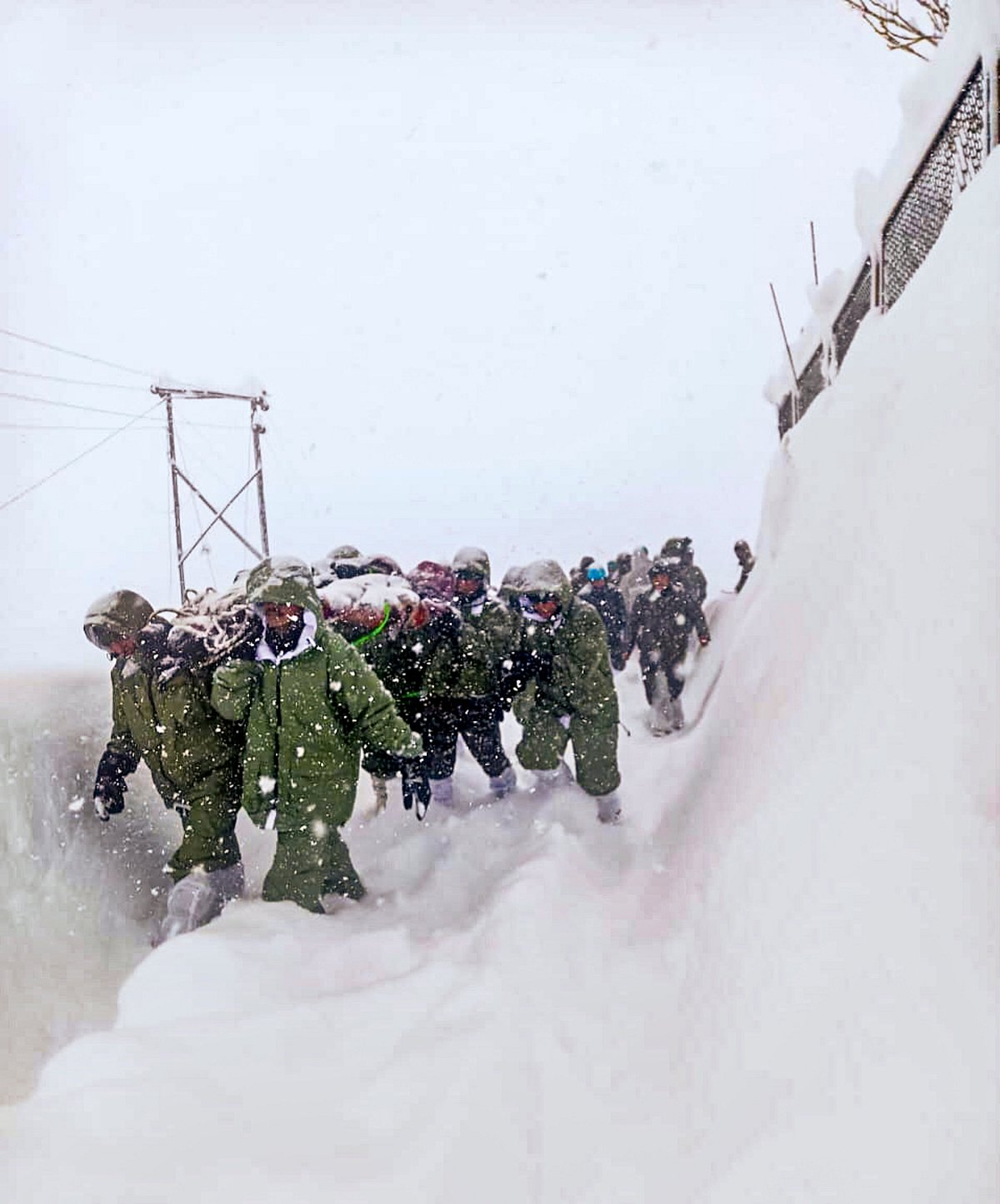 ಉತ್ತರಾಖಂಡ: ಹಿಮಪಾತದಲ್ಲಿ ಸಿಲುಕಿದ 25 ಬಿಆರ್‌ಒ ಕಾರ್ಮಿಕರು