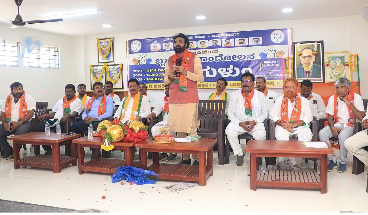 ಚಾಮರಾಜನಗರ | ಆರ್ಥಿಕವಾಗಿ ದಿವಾಳಿಯಾದ ರಾಜ್ಯ ಸರ್ಕಾರ: ಬಿ.ಶ್ರೀರಾಮುಲು ವಾಗ್ದಾಳಿ