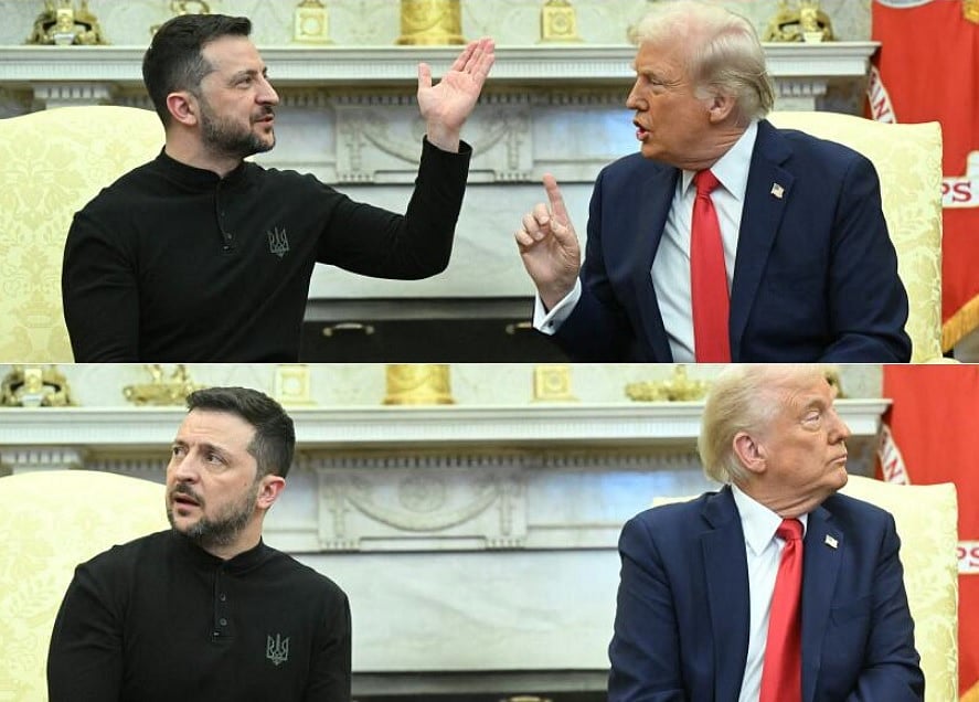 ಟ್ರಂಪ್ ಜತೆ ಜಟಾಪಟಿ: ಸಭೆಯಿಂದ ಹೊರನಡೆದು ಅಮೆರಿಕಕ್ಕೆ ಧನ್ಯವಾದ ಎಂದ ಝೆಲೆನ್‌ಸ್ಕಿ