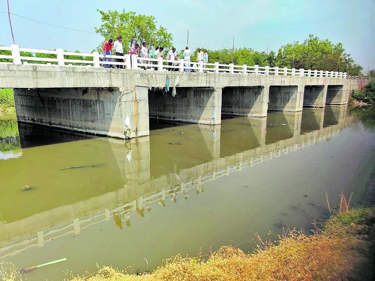 ಕಲಬುರಗಿ: ಕಲುಷಿತಗೊಂಡ ದೊಡ್ಡ ಹಳ್ಳ