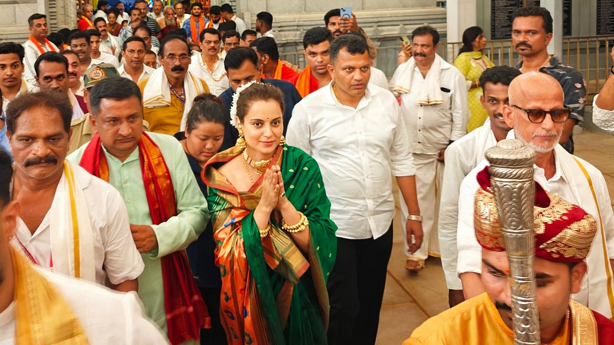 ಕಾಪು ಹೊಸ ಮಾರಿಗುಡಿ ದೇವಸ್ಥಾನಕ್ಕೆ ಸಂಸದೆ ಕಂಗನಾ ರನೌತ್ ಭೇಟಿ
