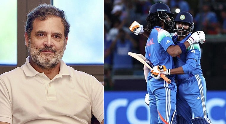 Champions Trophy | ಫೈನಲ್‌ಗೆ ಭಾರತ: ಟ್ರೋಫಿ ಮನೆಗೆ ತನ್ನಿ ಎಂದ ರಾಹುಲ್ ಗಾಂಧಿ