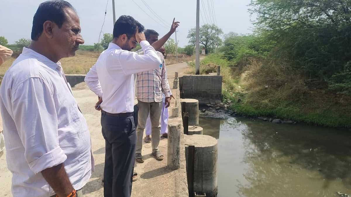 ಪ್ರಜಾವಾಣಿ ವರದಿ ಪರಿಣಾಮ: 'ಕೊಳಚೆ ನೀರು ಹಳ್ಳ ಸೇರದಂತೆ ಕ್ರಮ’