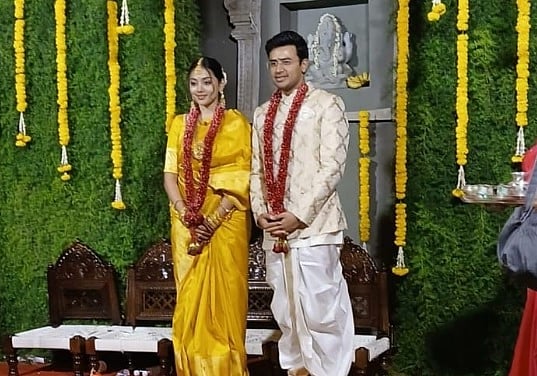 ದಾಂಪತ್ಯ ಜೀವನಕ್ಕೆ ಕಾಲಿಟ್ಟ ಸಂಸದ ತೇಜಸ್ವಿ ಸೂರ್ಯ–ಶಿವಶ್ರೀ ಸ್ಕಂದಪ್ರಸಾದ್