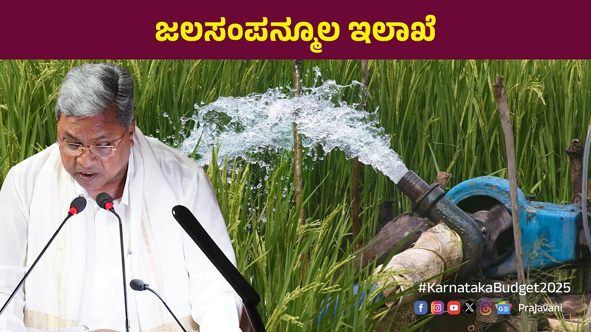 Karnataka Budget 2025: ಜಲಸಂಪನ್ಮೂಲ ಇಲಾಖೆಗೆ ಸಿಕ್ಕಿದ್ದೇನು?