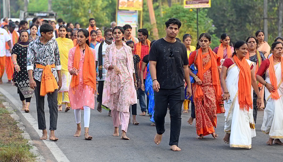 ಕದ್ರಿಯಿಂದ ಕೊರಗಜ್ಜನ ಆದಿಕ್ಷೇತ್ರಕ್ಕೆ ಪಾದಯಾತ್ರೆ