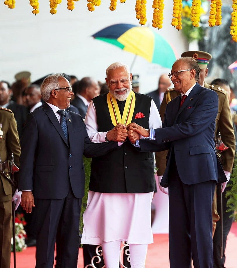 ಎರಡು ದಿನಗಳ ಯಶಸ್ವಿ ಮಾರಿಷಸ್ ಪ್ರವಾಸದ ಬಳಿಕ ತವರಿಗೆ ಮರಳಿದ ಪ್ರಧಾನಿ ಮೋದಿ