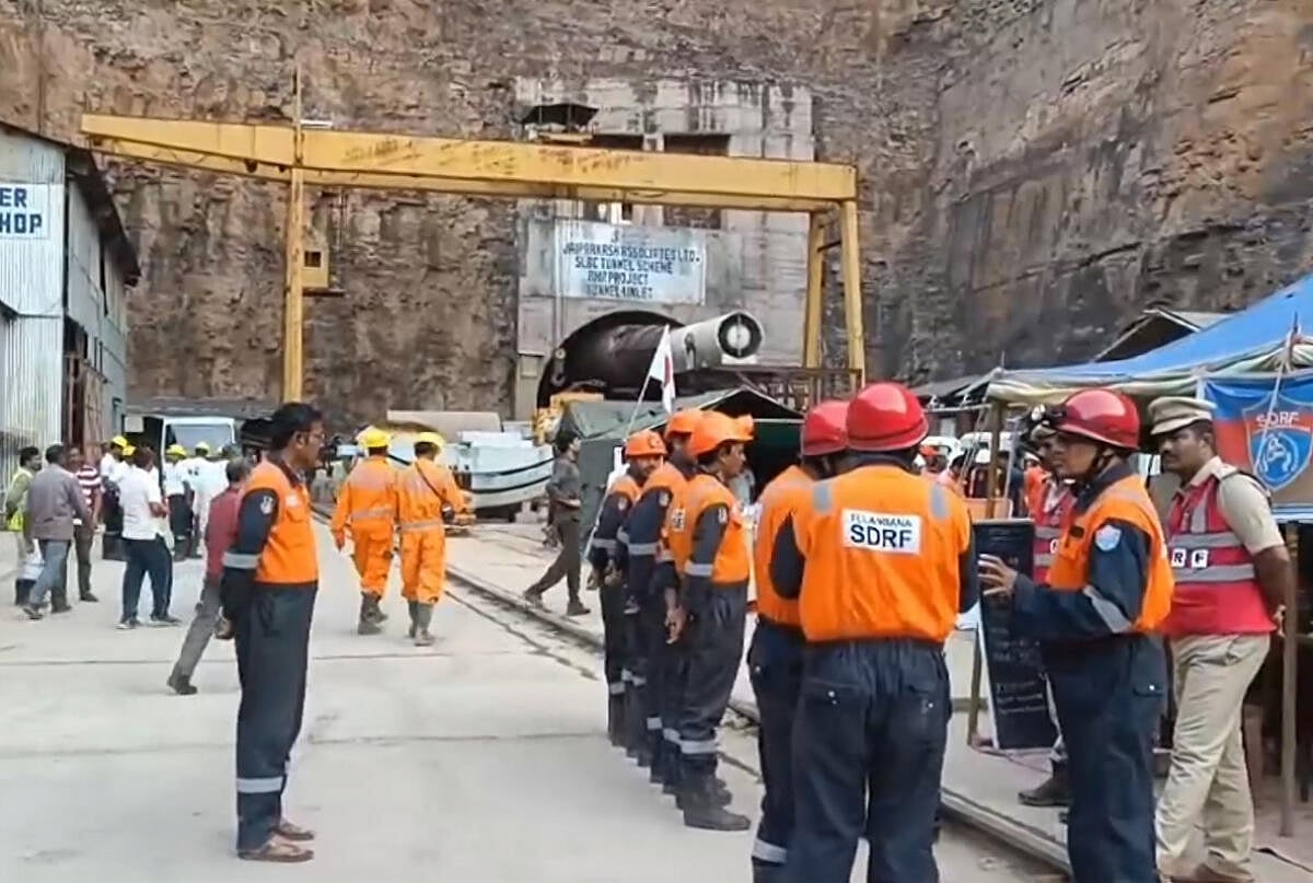 Telangana Tunnel Collapse: 21ನೇ ದಿನಕ್ಕೆ ಕಾರ್ಯಾಚರಣೆ, 7 ಮಂದಿಗಾಗಿ ಶೋಧ