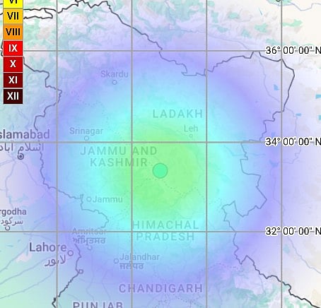 Earthquake | ಕಾರ್ಗಿಲ್‌ನಲ್ಲಿ 5.2 ತೀವ್ರತೆಯ ಭೂಕಂಪ