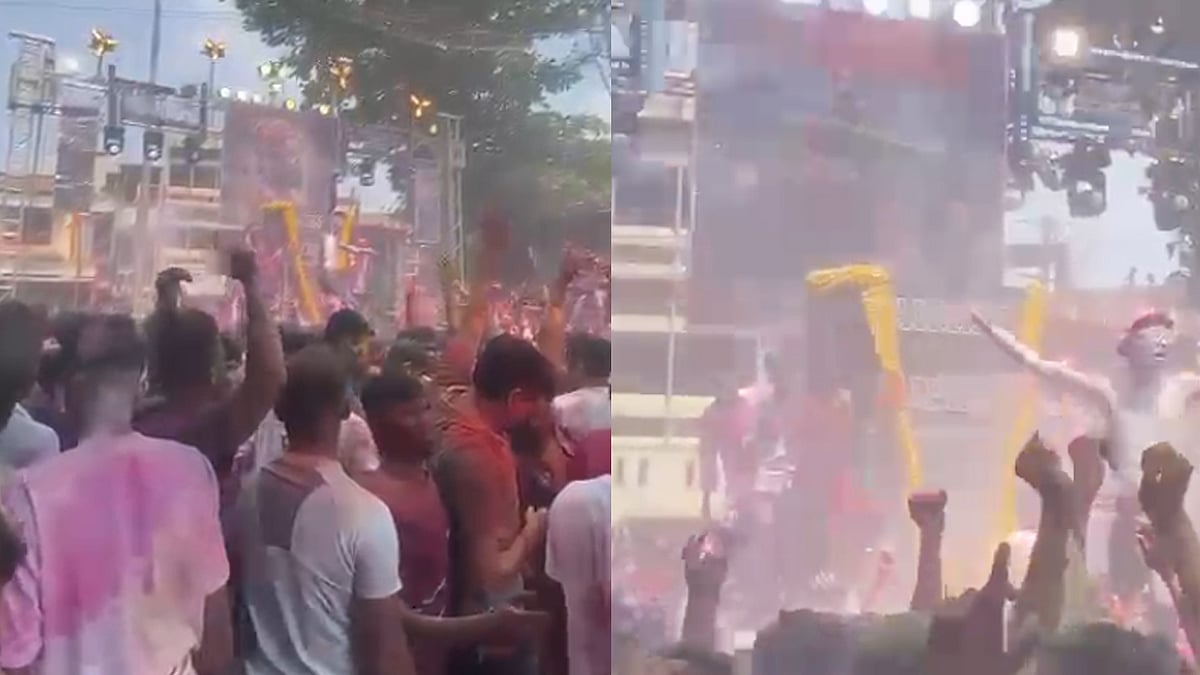 ಹೋಳಿ ಆಚರಣೆಯಲ್ಲೂ MES ನಾಡದ್ರೋಹ: ‘ನನ್ನ ಮಹಾರಾಷ್ಟ್ರಕ್ಕೆ ಜೈ’ ಗೀತೆ ಪ್ರಸಾರ