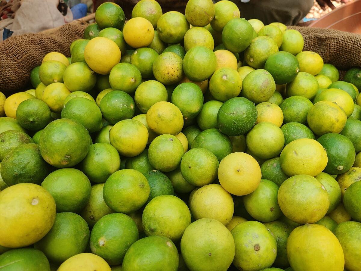 Lemon: ಗ್ರಾಹಕನ ಜೇಬಿಗೆ ಭಾರವಾದ ನಿಂಬೆಹಣ್ಣು
