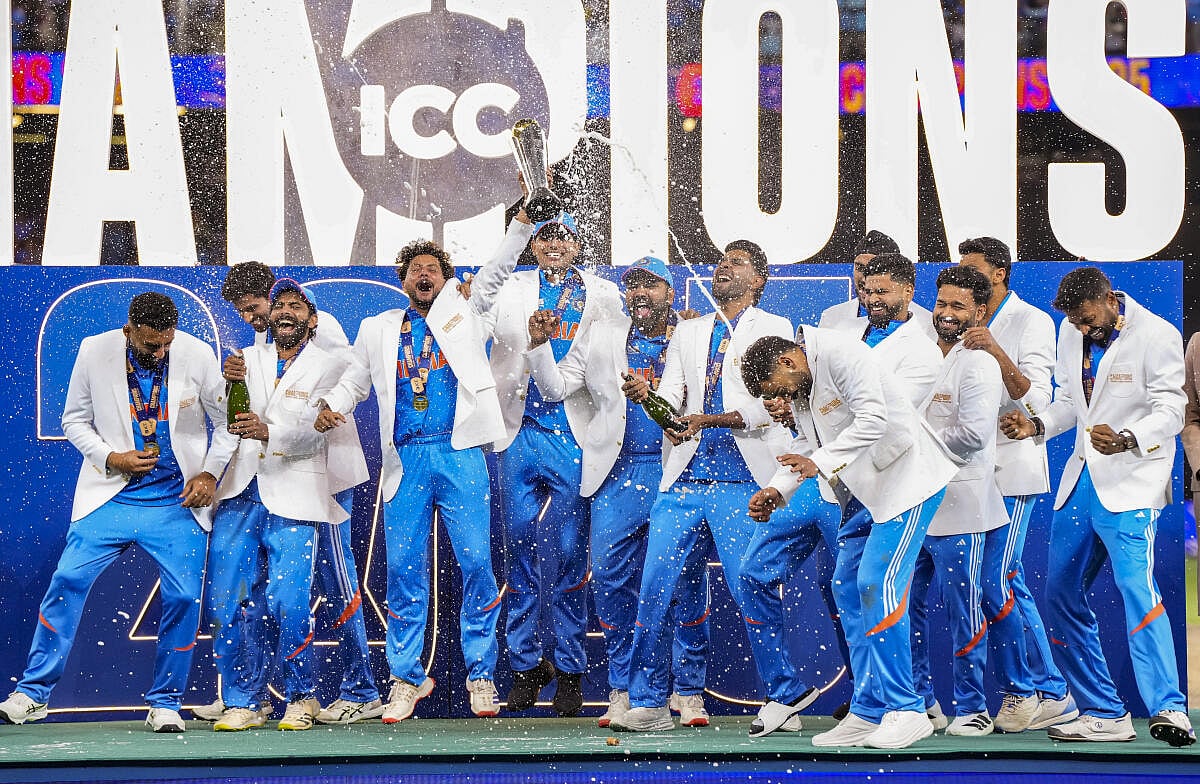 ಚಾಂಪಿಯನ್ಸ್ ಟ್ರೋಫಿ ಗೆದ್ದ ಭಾರತಕ್ಕೆ ಬಿಸಿಸಿಐನಿಂದ ₹ 58 ಕೋಟಿ ನಗದು ಬಹುಮಾನ
