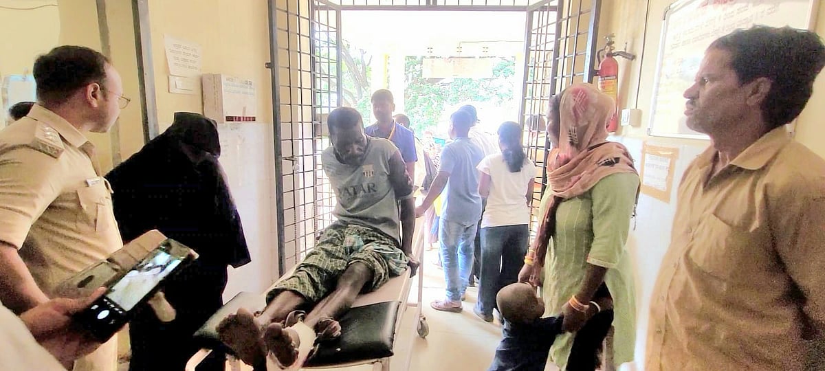 ದಾಂಡೇಲಿ | ಏಕಾಏಕಿ ಎರಡು ಕರಡಿ ದಾಳಿ; ವ್ಯಕ್ತಿಗೆ ಗಾಯ