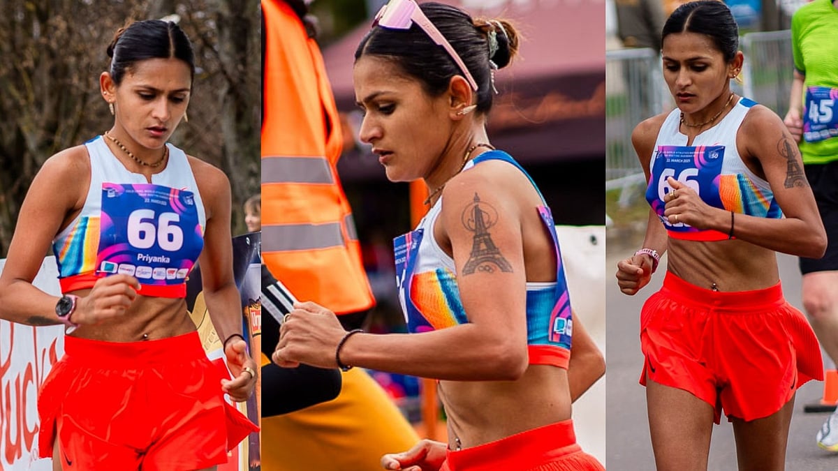 ಸ್ಲೊವಾಕಿಯಾದಲ್ಲಿ 35KM ರೇಸ್‌ ವಾಕ್‌: ರಾಷ್ಟ್ರೀಯ ದಾಖಲೆ ನಿರ್ಮಿಸಿದ ಪ್ರಿಯಾಂಕಾ