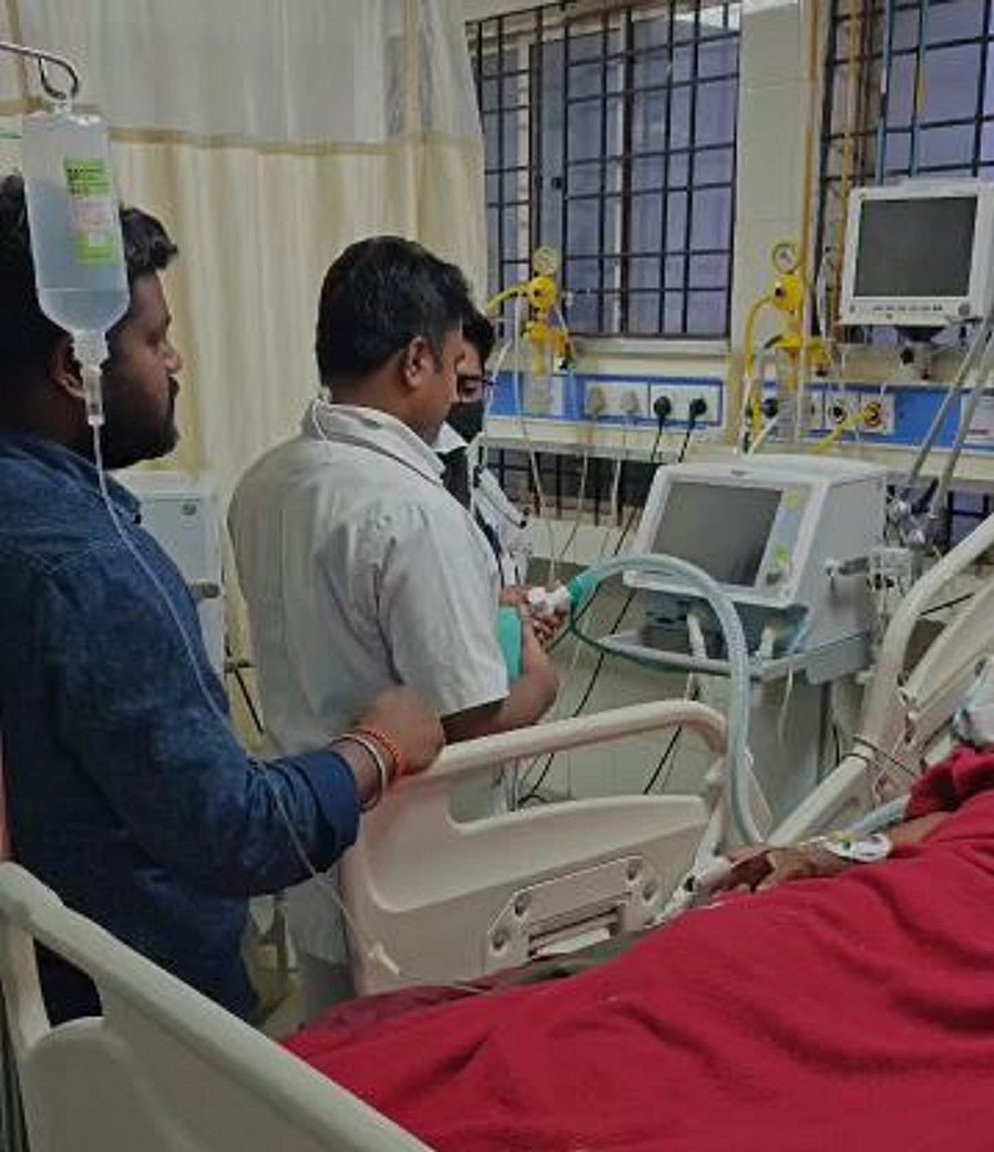 ಜಿಮ್ಸ್‌ ಐಸಿಯುನಲ್ಲಿ ವೆಂಟಿಲೇಟರ್ ಬಂದ್: ಪರದಾಡಿದ ರೋಗಿಗಳು