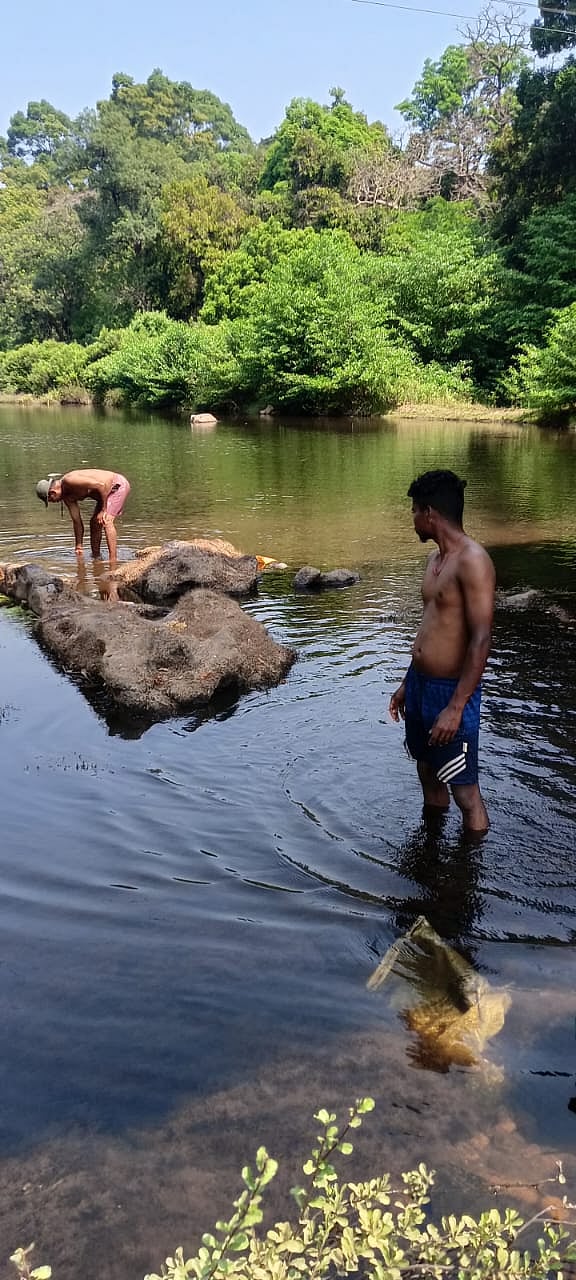 ಹೆಬ್ರಿ : ಸೀತಾನದಿಯಿಂದ ತ್ಯಾಜ್ಯ ತೆರವು ಮಾಡಿದ ಸಿಬ್ಬಂದಿ