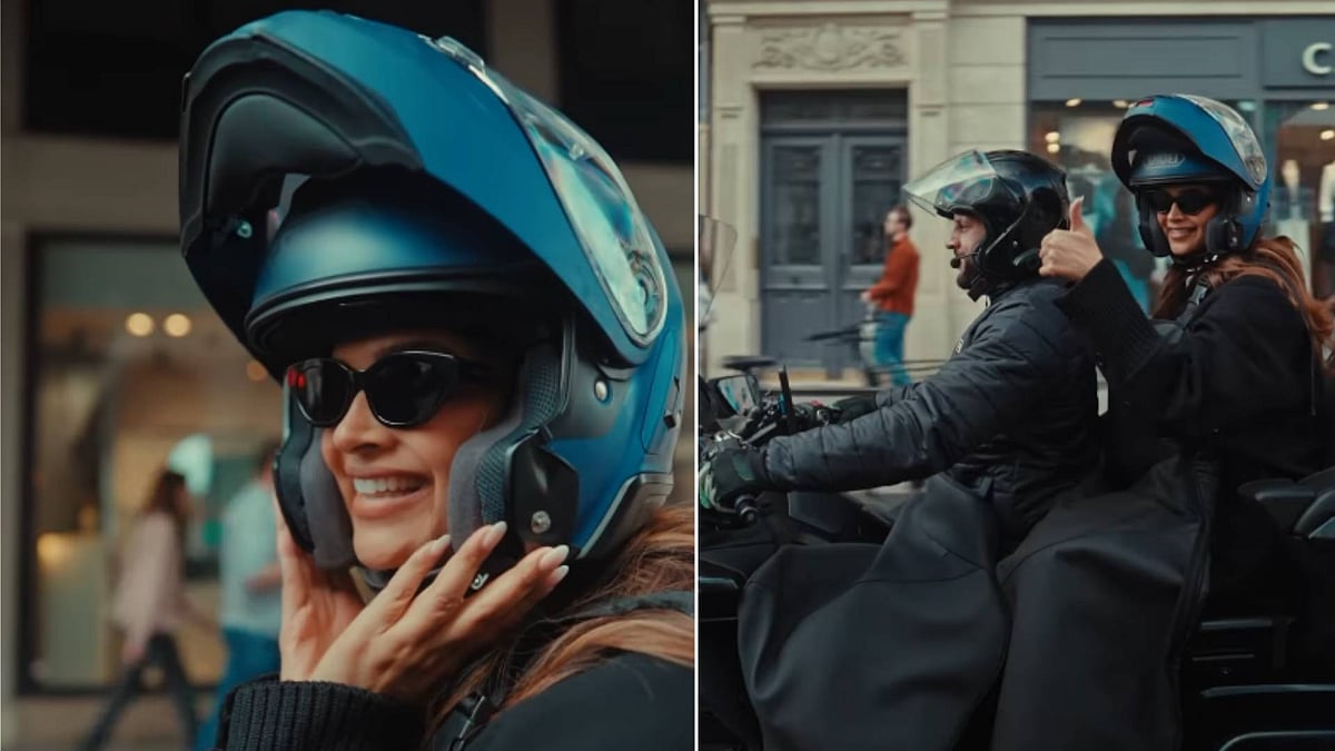 ಪ್ಯಾರಿಸ್‌ನಲ್ಲಿ ದೀಪಿಕಾ ಪಡುಕೋಣೆ ಸ್ಕೂಟಿ ರೈಡ್: ವಿಡಿಯೊ ಹಂಚಿಕೊಂಡ ನಟಿ