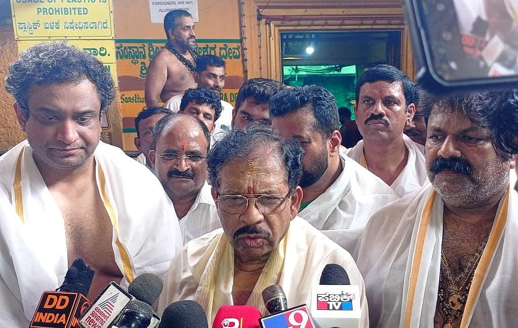 ಬಿಜೆಪಿ ಶಾಸಕರ ಅಮಾನತು ಸರಿಯಾದ ಕ್ರಮ: ಗೃಹ ಸಚಿವ ಪರಮೇಶ್ವರ