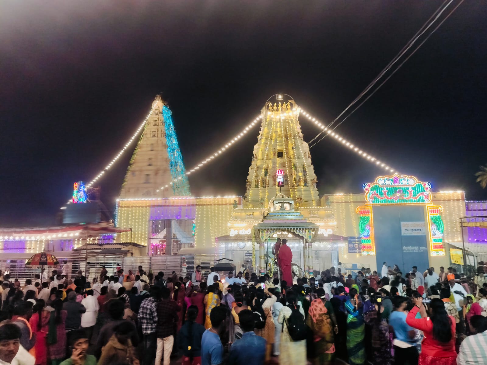 ಚಿನ್ನದ ರಥೋತ್ಸವ ಕಣ್ತುಂಬಿಕೊಂಡ ಭಕ್ತರು