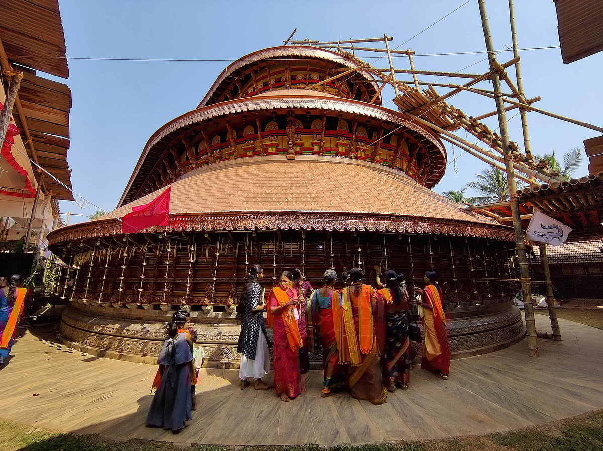 ಕಾಸರಗೋಡು: ಮಧೂರು ಬ್ರಹ್ಮಕಲಶೋತ್ಸಕ್ಕೆ ತೆರೆ 