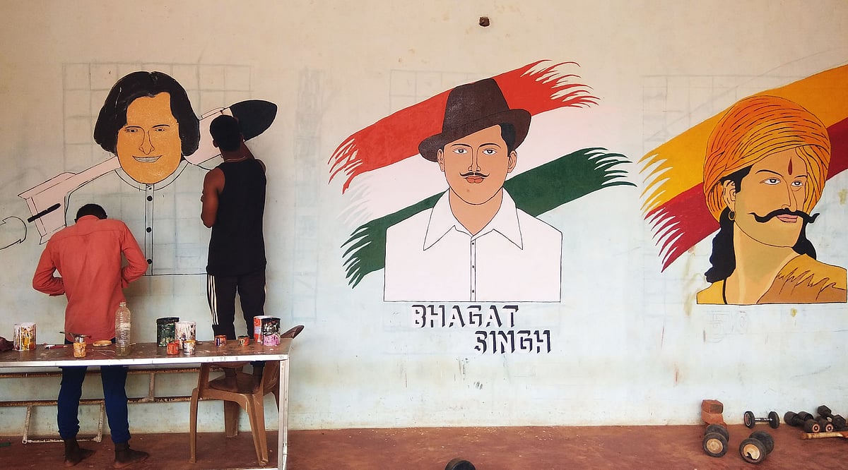 ಬಾರ್ಕೂರು  | ಸೇನಾ ವಿದ್ಯಾರ್ಥಿಗಳಿಂದ ಬಸ್ ತಂಗುದಾಣ ನಿರ್ಮಾಣ